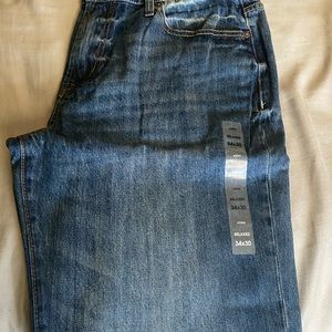 Aeropostale relaxed 34x30 dark jeans